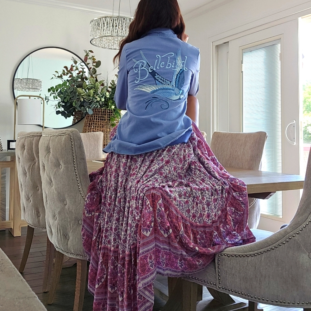 Spell & The Gypsy Collective Blue Belle Jacket View 3
